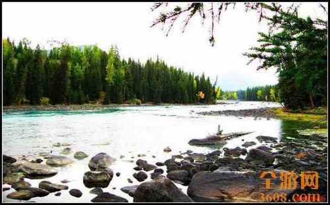 新疆喀纳斯湖,图十二