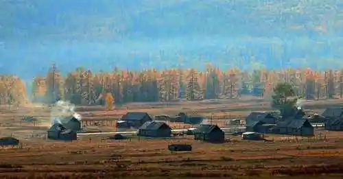 神秘的喀纳斯湖