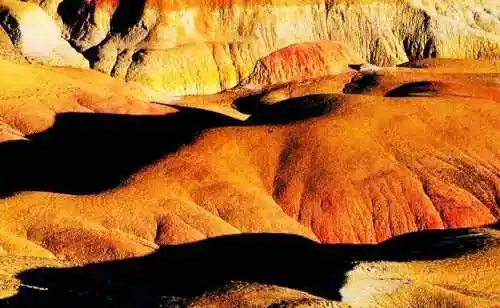 新疆五彩滩风景