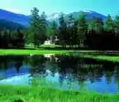 美丽的哈纳斯湖