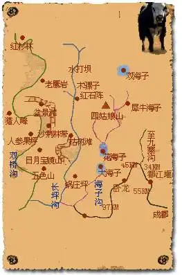 终年银装素裹 如同白衣仙女 四姑娘山自助登山