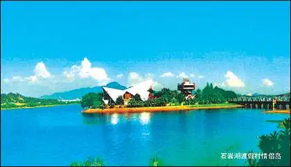 自驾游深圳石岩湖 享受冬日里的温泉