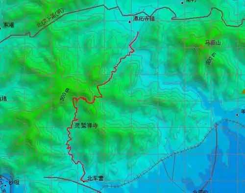 北京门头沟鲁家滩-谷积山-灵鹫禅寺-房山北线