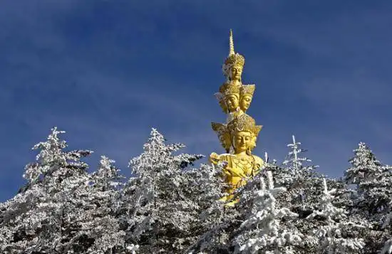 美丽峨眉山冬景迷人 峨眉山冬季旅游超强攻略