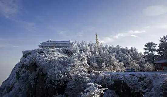 美丽峨眉山冬景迷人 峨眉山冬季旅游超强攻略