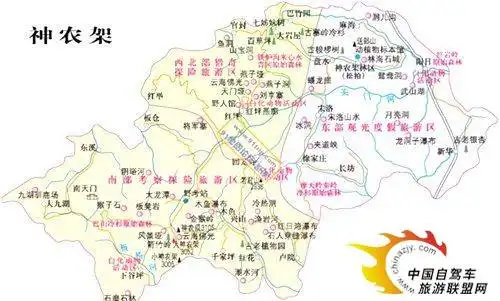 光怪陆离中色彩开始喧嚣 神农架九冲经典线路