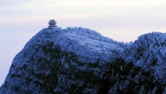美丽峨眉山冬景迷人 峨眉山冬季旅游超强攻略