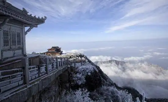 美丽峨眉山冬景迷人 峨眉山冬季旅游超强攻略