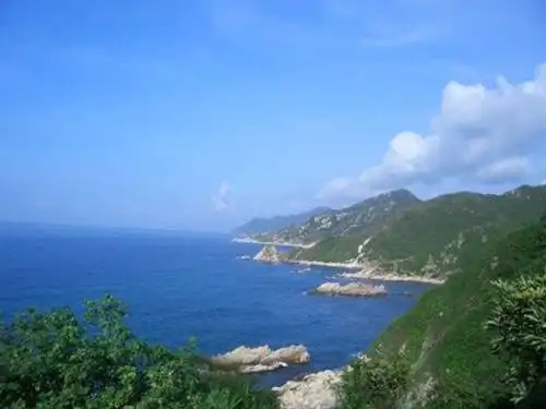 细沙流经海边美景闯入心扉 广东东西冲穿越线