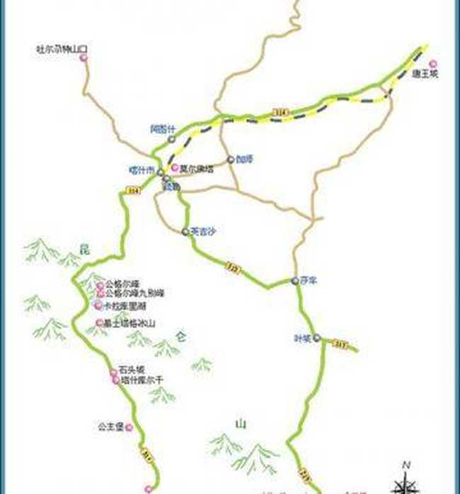 喀什地区旅游概况,图一